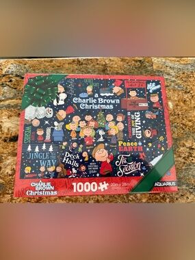 New Charlie Brown Christmas 1000-Piece Jigsaw Puzzle -
